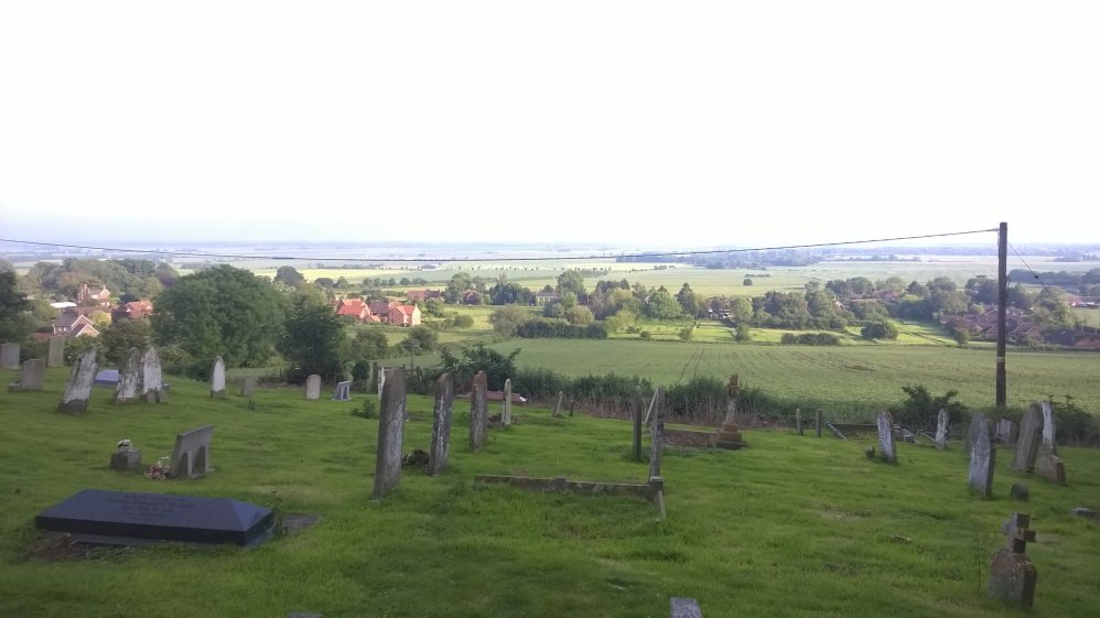 View from West Keal Church, Lincolnshire