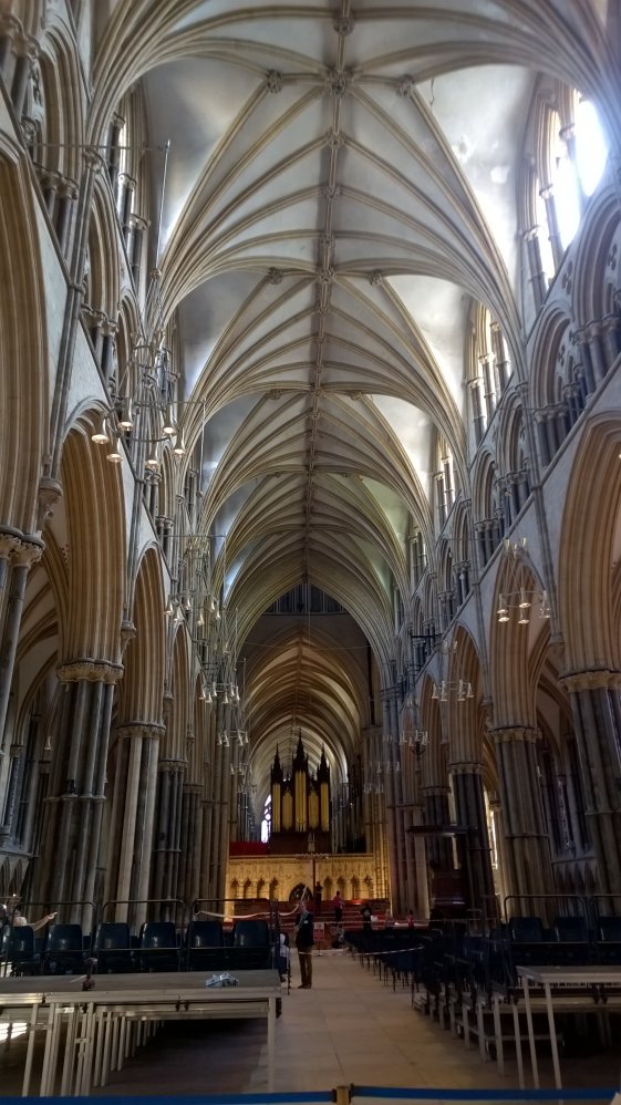 The Nave looking east, Lincoln Cathedral