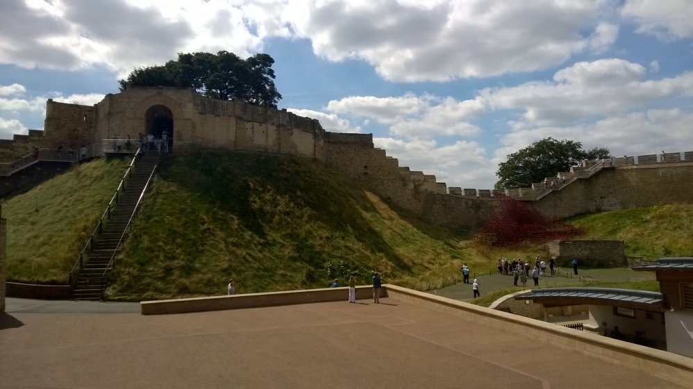 The Lucy Tower and Poppy Wave, Lincoln Castle, Lincolnshire
