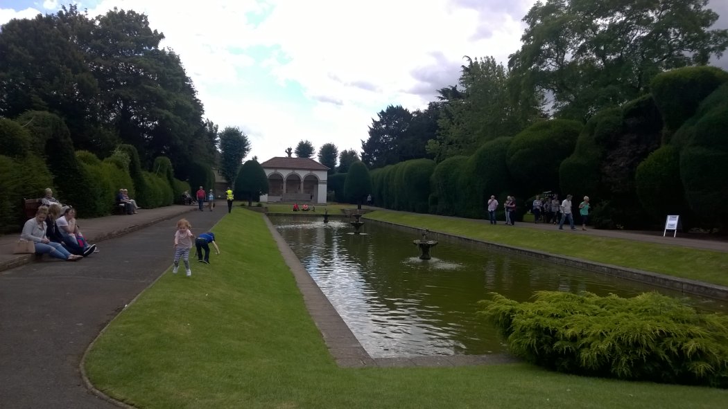 Ponds at Ayscoughfee Hall, Spalding, Lincolnshire