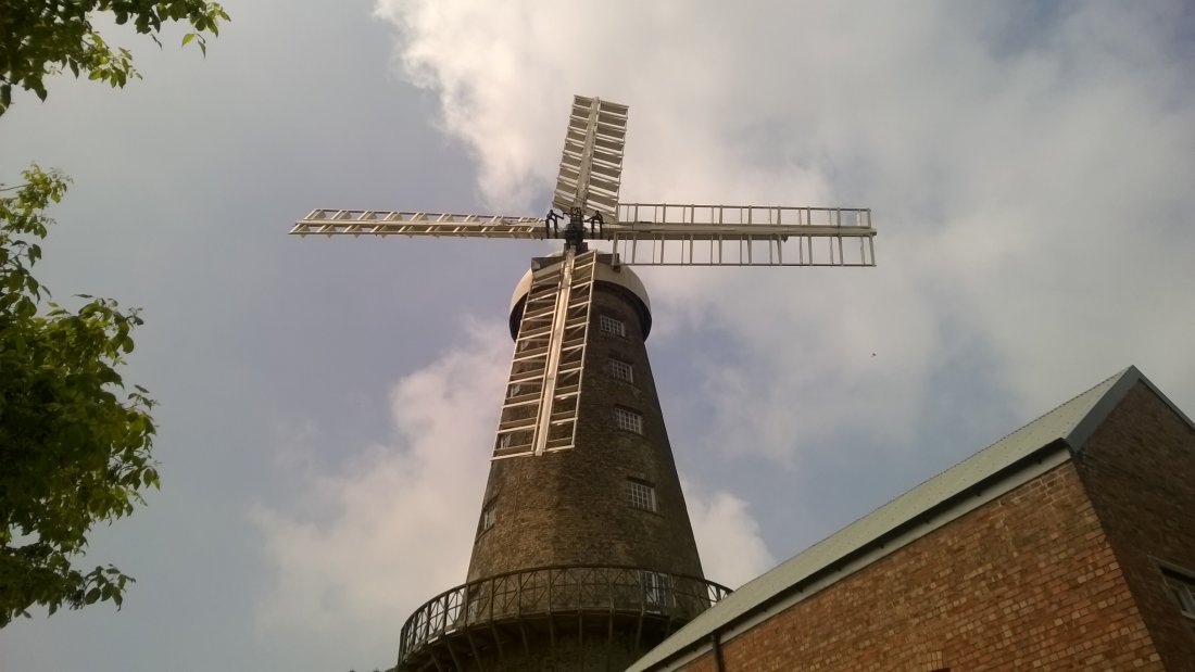 Another view of Moulton Windmill, Lincolnshire