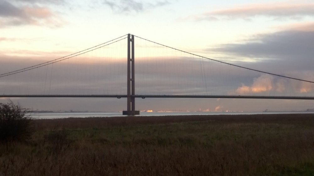 Another view of the Humber Bridge, Lincolnshire