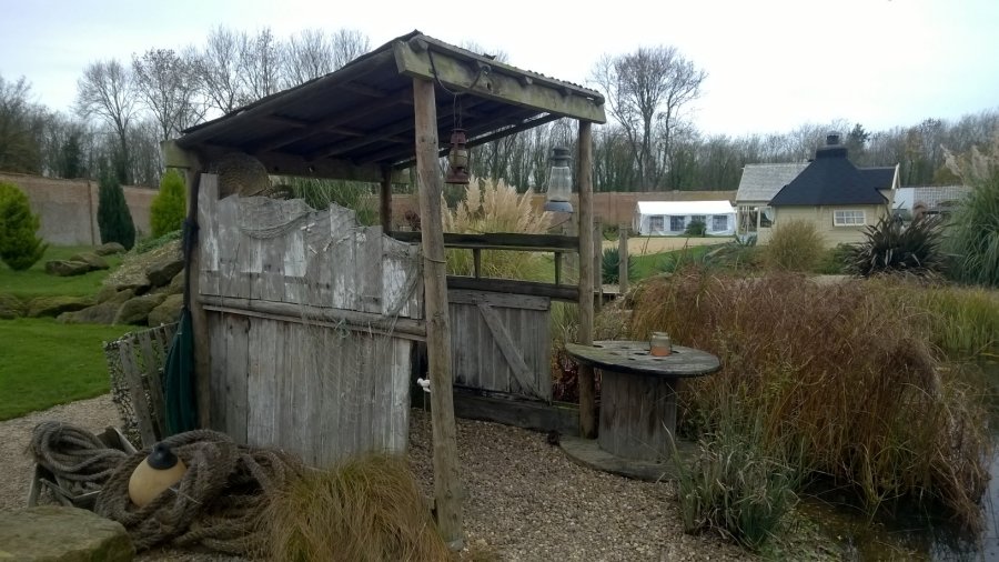 The Fisherman's Hut, The Walled Garden at Baumber, Lincolnshire