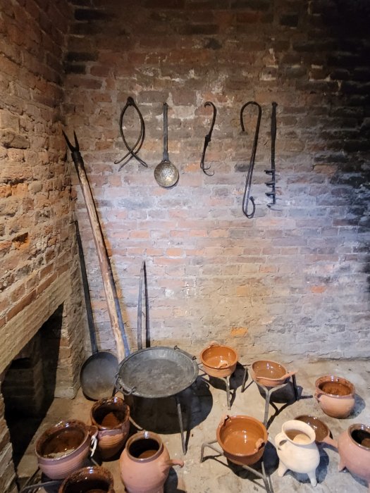 Utensils, Gainsborough Old Hall Kitchen, Lincolnshire