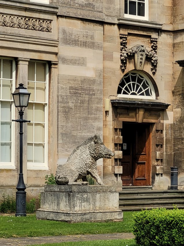 Boar Statue, Normanby Hall, Lincolnshire