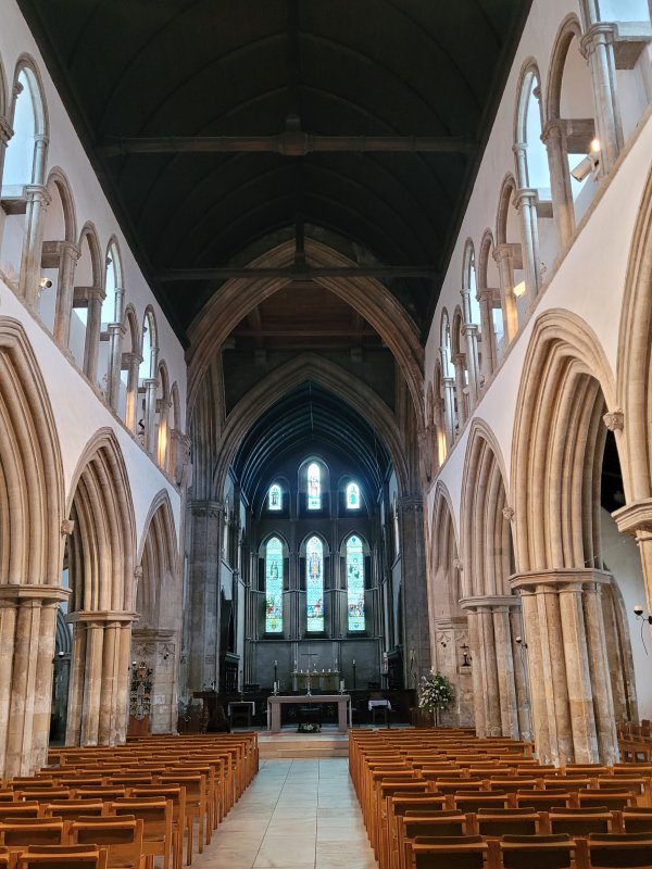 Nave of Grimsby Minster, Lincolnshire