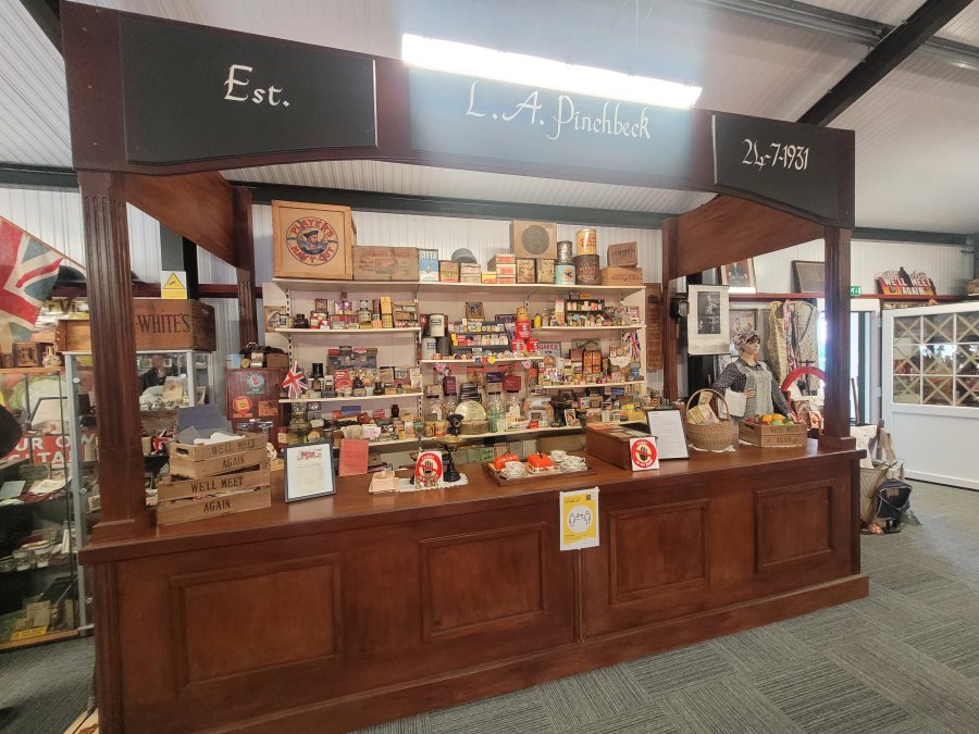 The "Shop Counter", We'll Meet Again Museum, Freiston, Lincolnshire