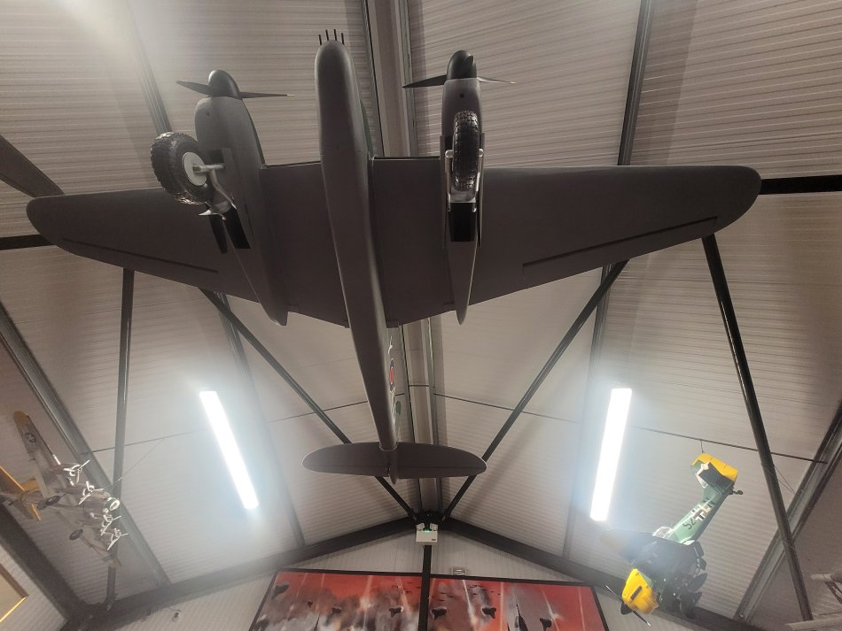 Model Planes, Military Room, We'll Meet Again Museum, Freiston, Lincolnshire