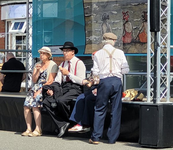 Relaxing After the Dancing, Vintage on Sea, Sutton-on-Sea, Lincolnshire