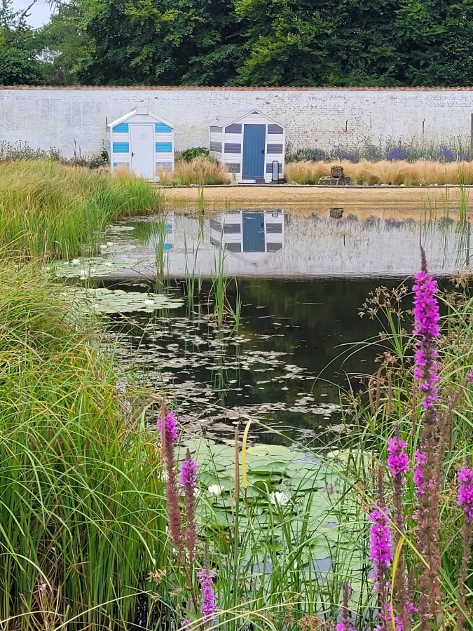Reflections, the Walled Garden at Baumber, Lincolnshire