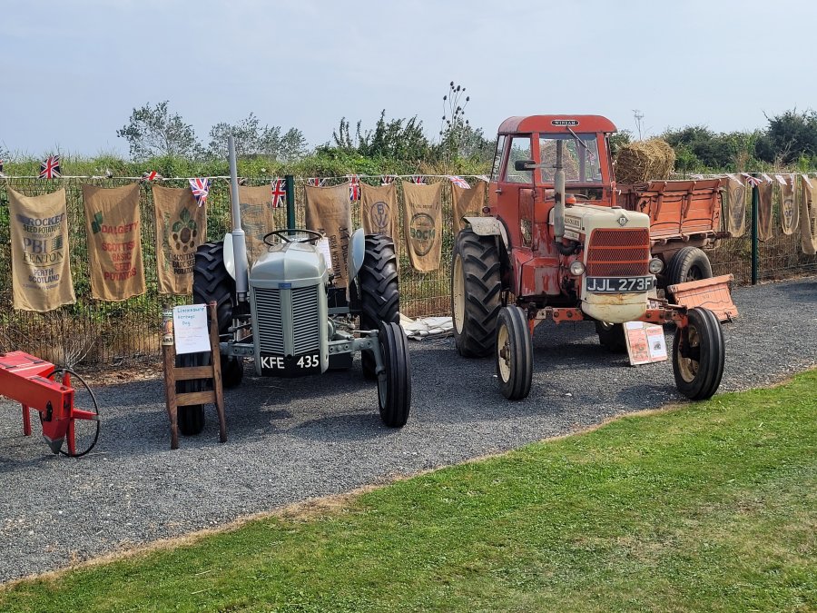 Vintage Tractors, We'll Meet Again Museum, Freiston, Lincolnshire