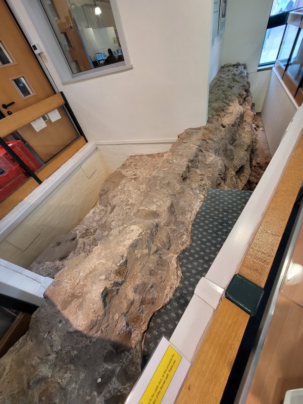 The Roman Fort in the Library, Horncastle, Lincolnshire