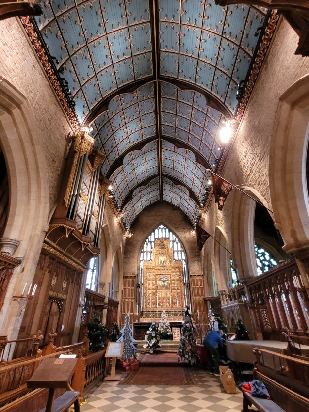 Glorious Roof of St. Wulfram's Church, Grantham, Lincolnshire