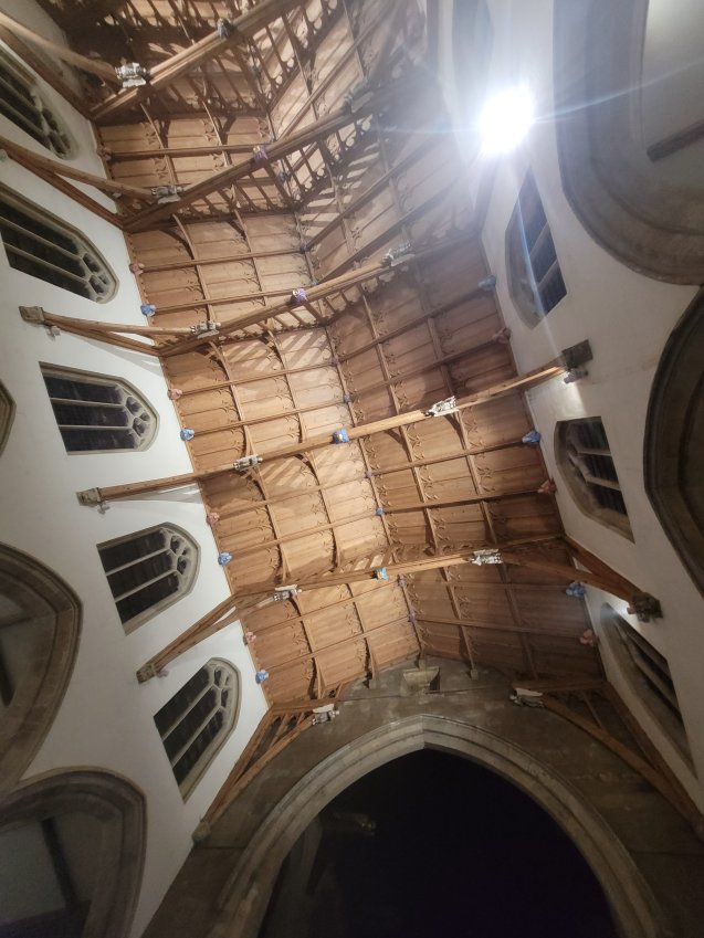 Interior of St. James' Church, Louth, Lincolnshire