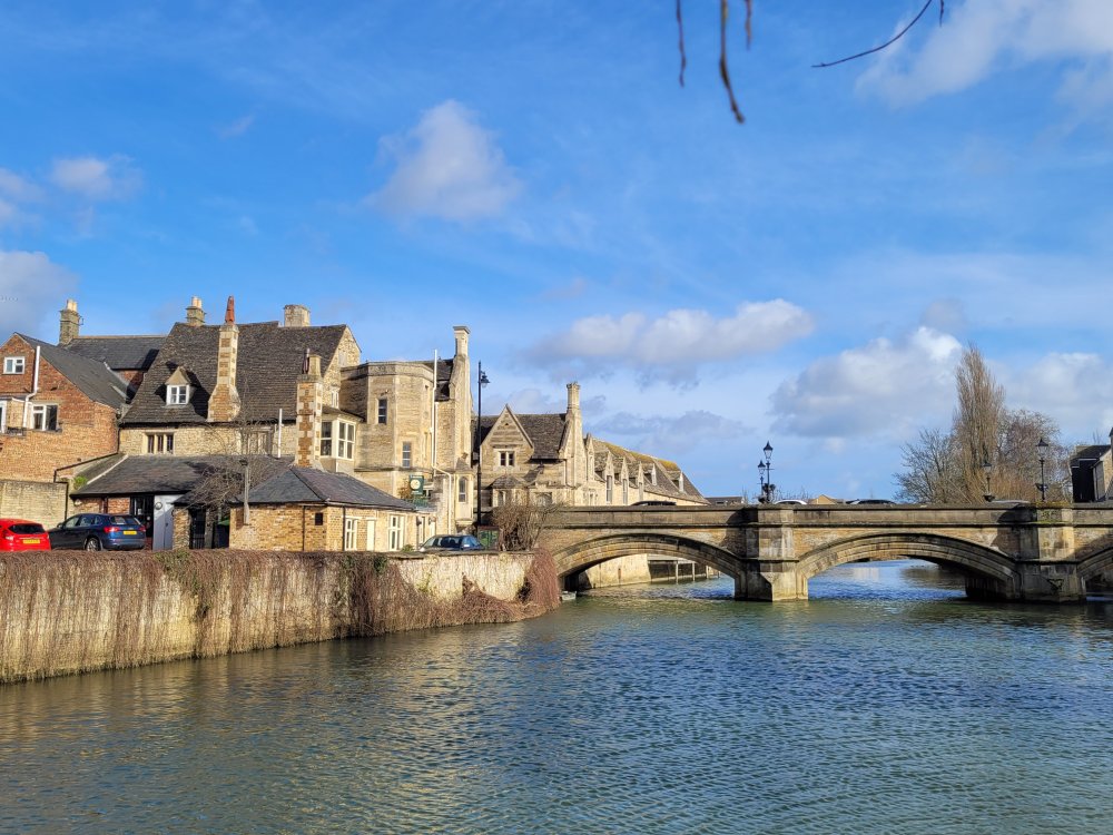 Stamford Bridge from Stamford Meadows, Lincolnshire