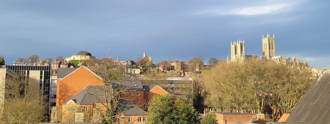 Lincoln Skyline - Castle and Cathedral