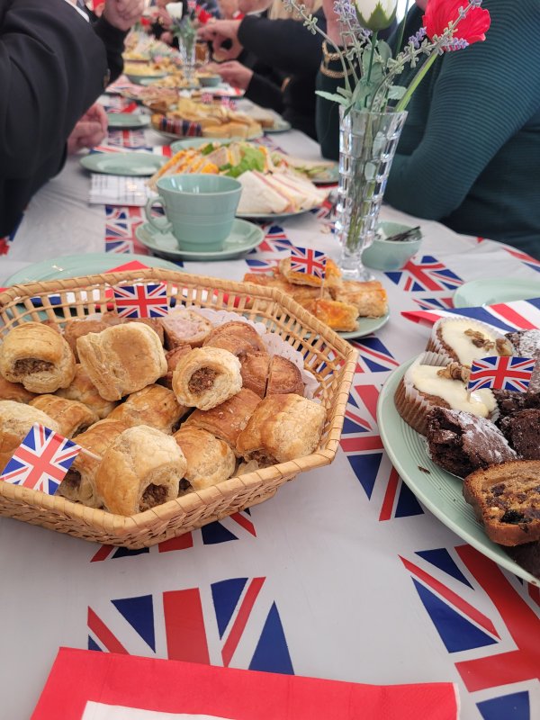 Patriotic Cakes, VE Day 80, We'll Meet Again Museum, Freiston, Lincolnshire