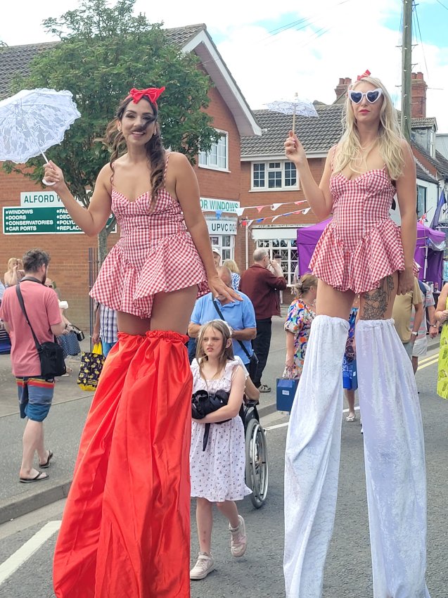 They Grow Them Tall Here!! Vintage on Sea, Sutton-on-Sea, Lincolnshire