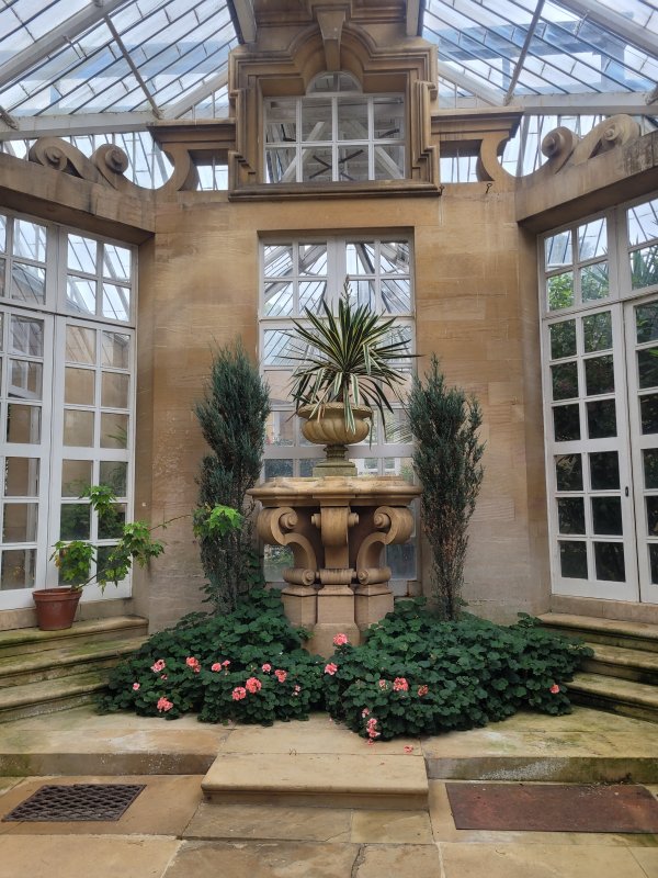 Another Conservatory View, Harlaxton Manor, Lincolnshire