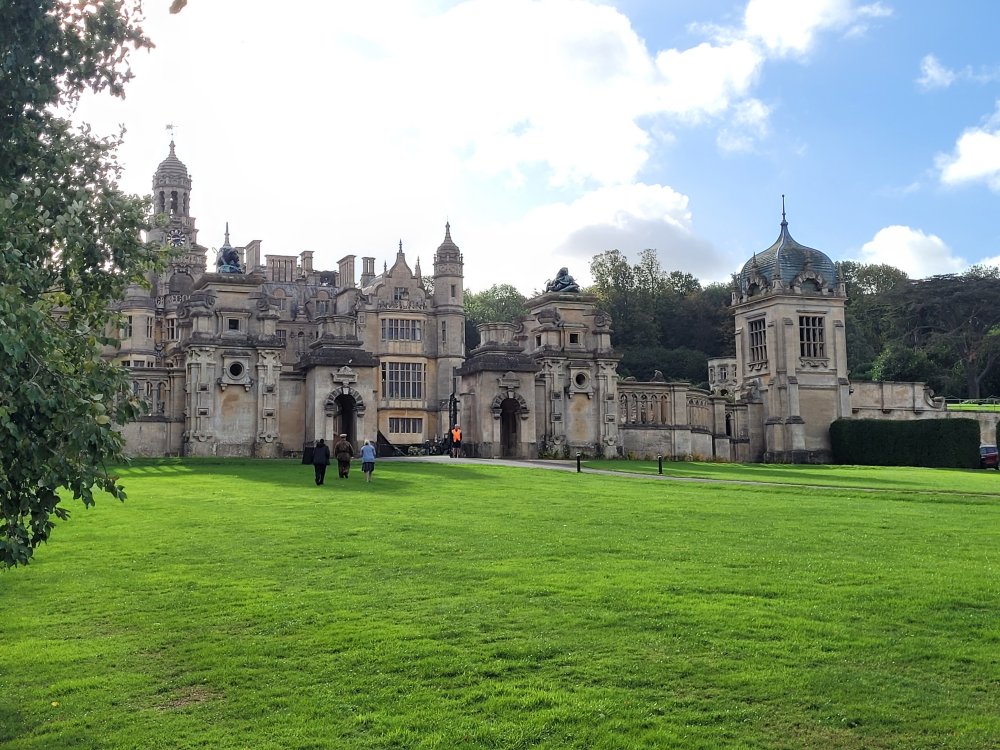 Another view of Harlaxton Manor, Lincolnshire
