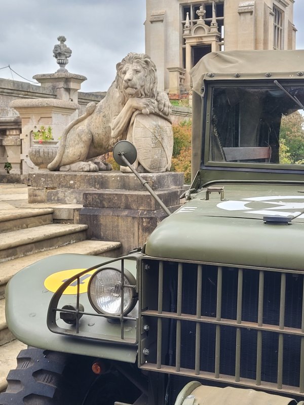 Lions and Jeeps! WWII Weekend, Harlaxton Manor, Lincolnshire