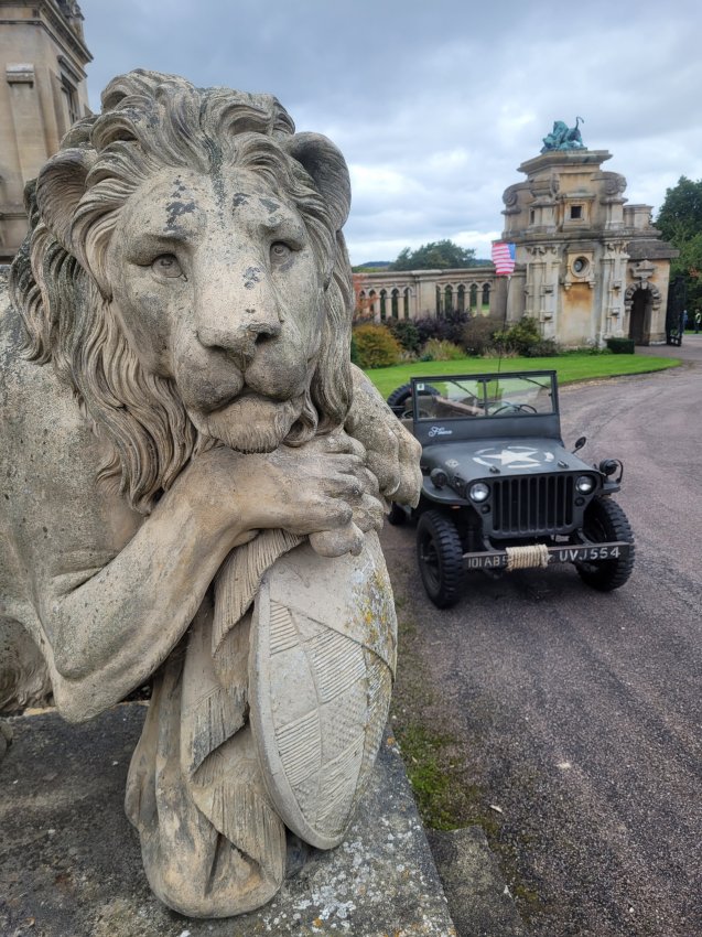 Another Lion at Harlaxton! Lincolnshire