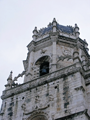 Tower of Mosteiro dos Jer�nimos, Lisbon, Portugal
