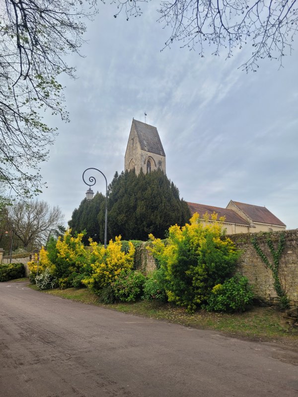 Church of Saint Vigor, Louvigny, Normandy, France