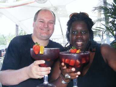 Big Sangria! Miami Beach, Florida, USA