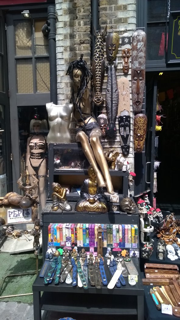 Specialist Shopping at the Stables Market, Camden Town