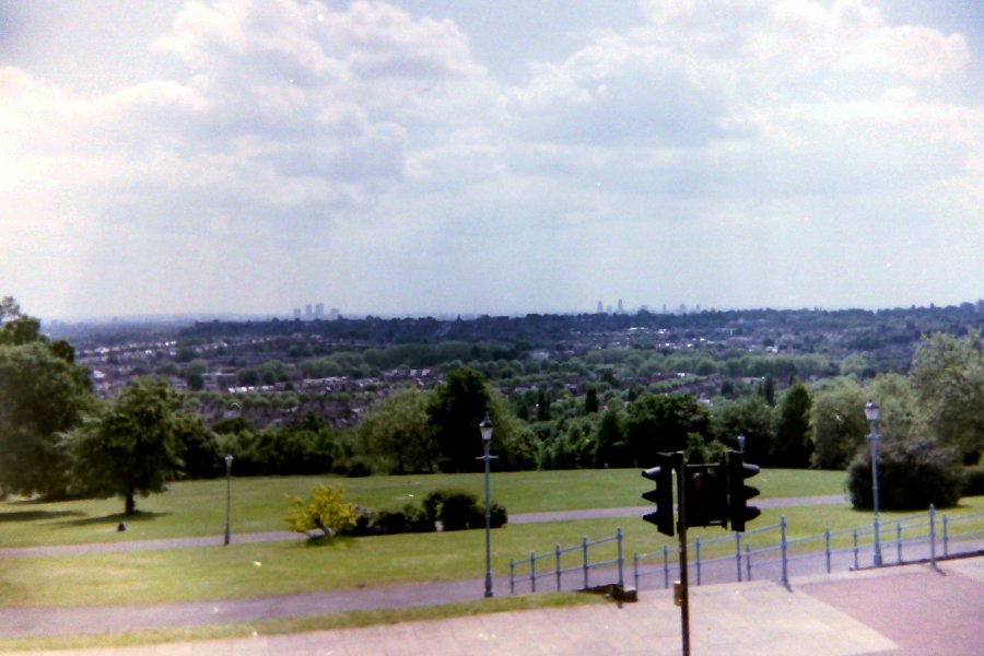 View from outside Alexandra Palace, Middlesex