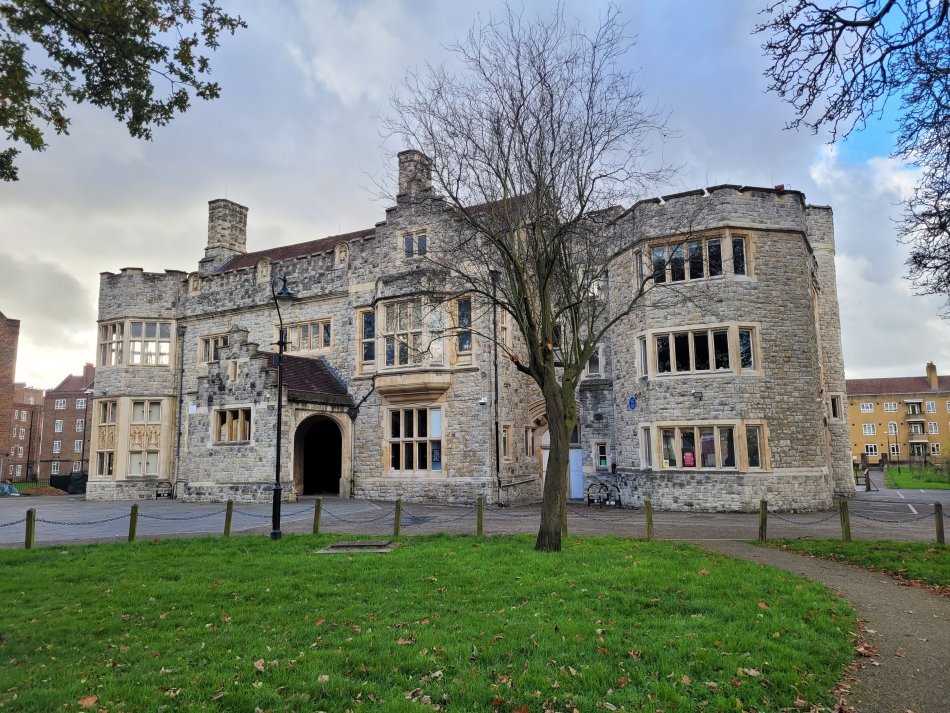 Another view of Bovril Castle or Kingswood House, Dulwich