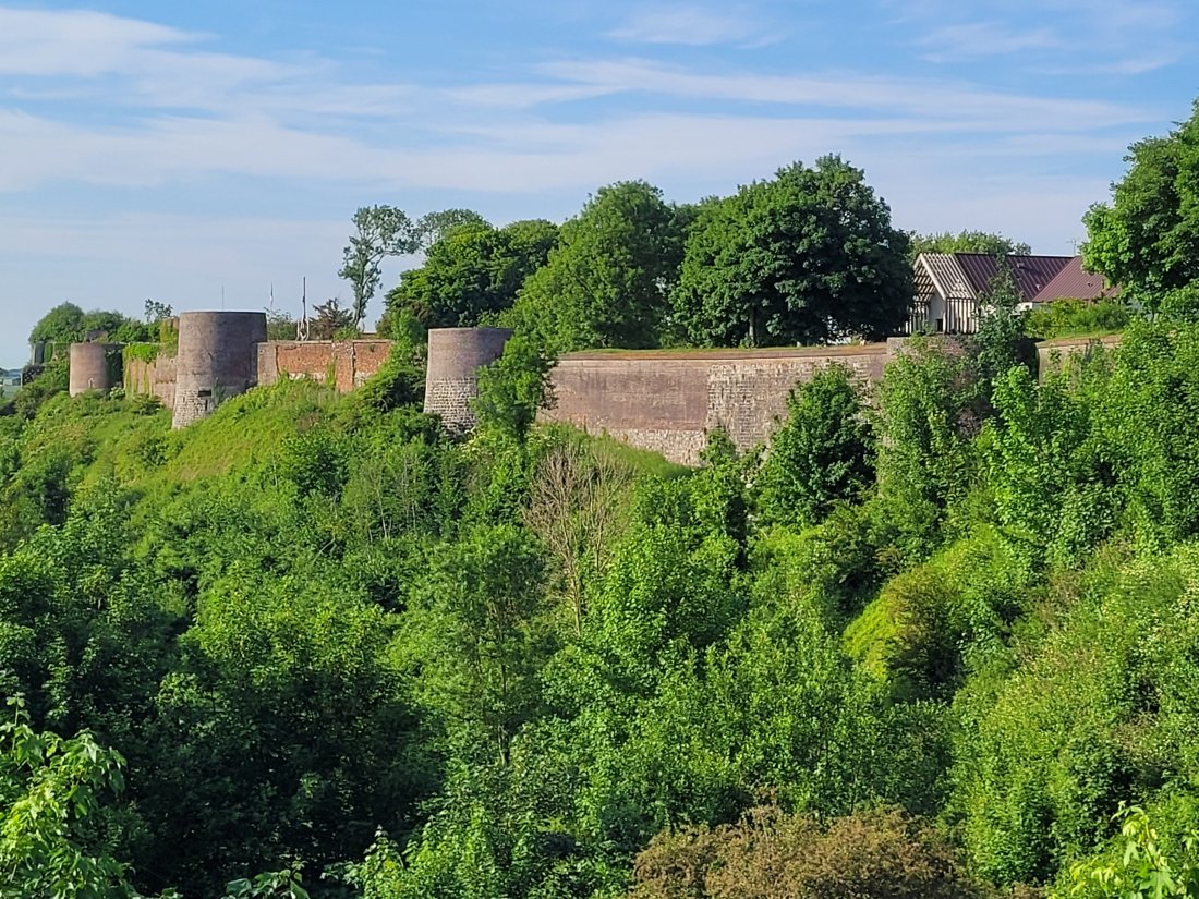 Medieval Walls, Montreuil-sur-Mer, Pas de Calais, France
