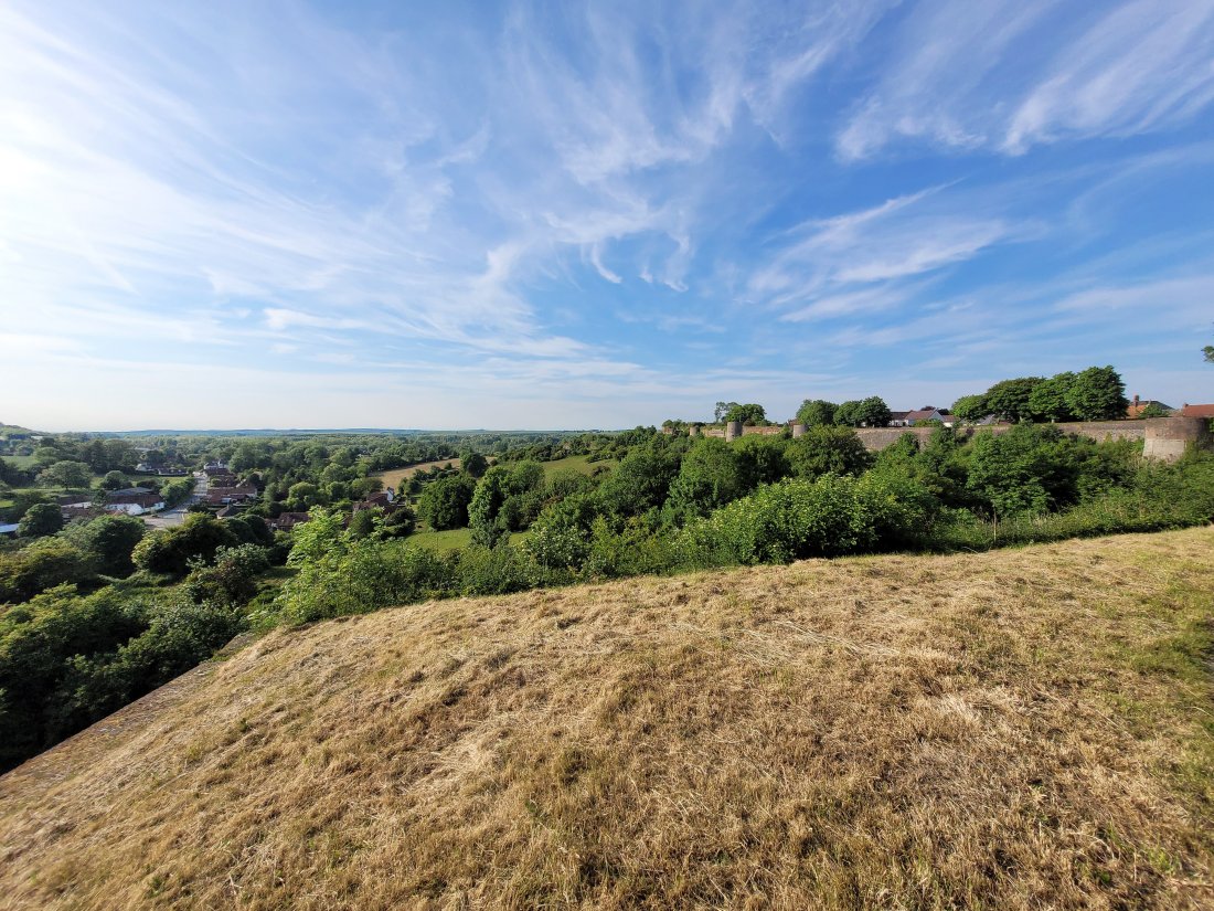 View from the Ramparts, Montreuil-sur-Mer, Pas de Calais, France