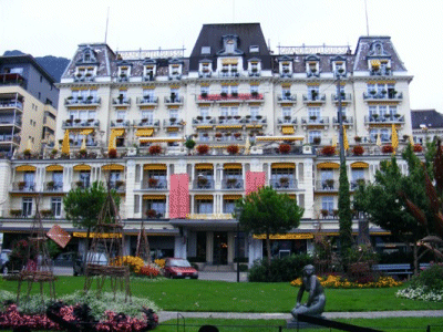 Montreux Palace Hotel, Switzerland