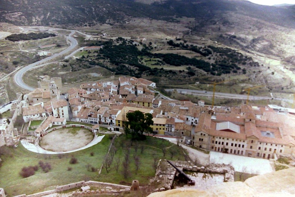Morella from the Castle, Spain