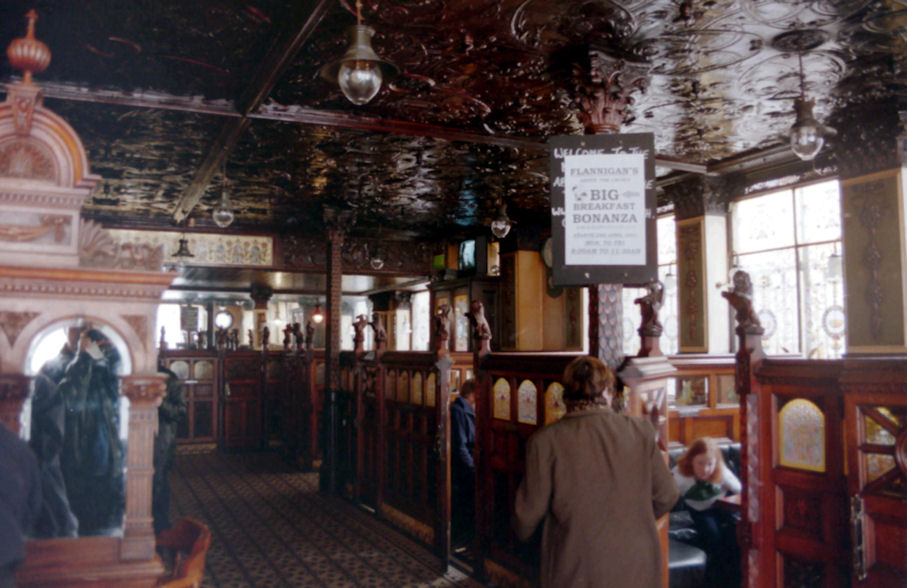 The Only Pub Owned by the National Trust - The Crown Liquor Saloon in Belfast, Northern Ireland