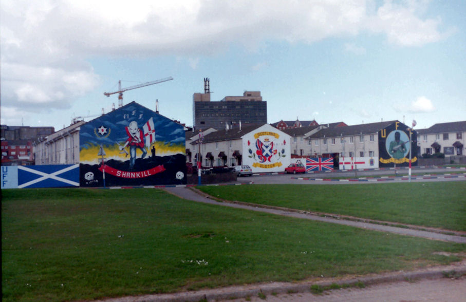 Political Murals - Shankill Road area, Belfast, Northern Ireland