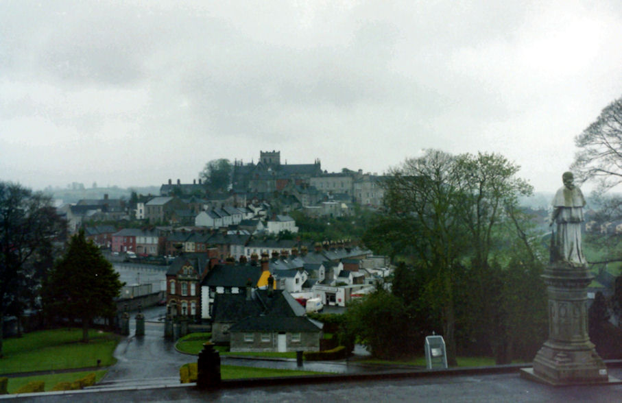 View from the Catholic Cathedral to the Protestant One - Armagh, County Armagh, Northern Ireland