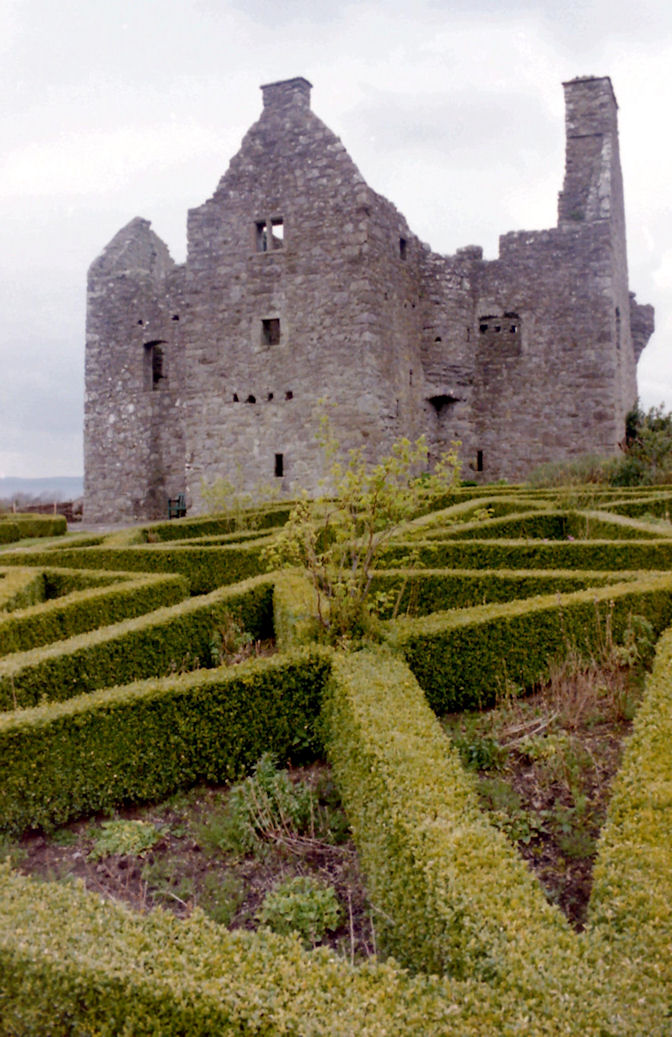 Castle and Gardens - Tully Castle, County Fermanagh, Northern Ireland