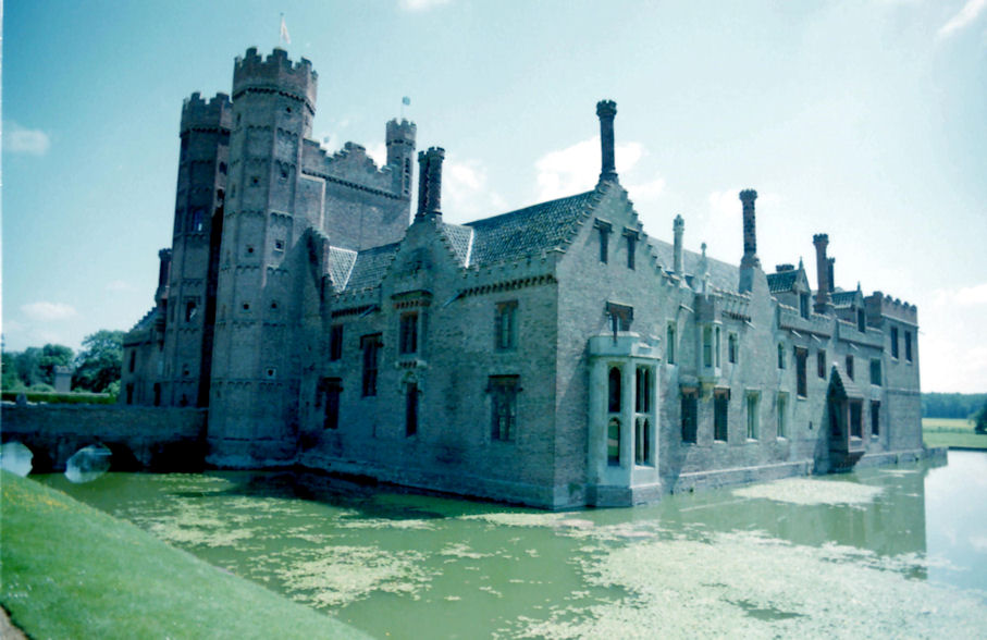 Classic view of Oxburgh Hall, Norfolk