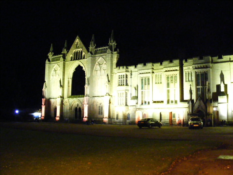 Newstead Abbey at Night, Nottinghamshire