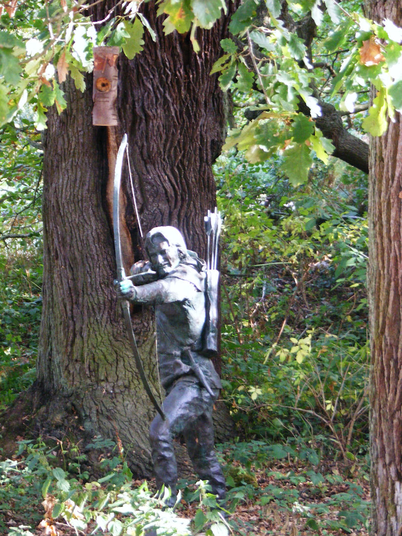 It's that Man Again - Robin Hood in Sherwood Forest, Nottinghamshire