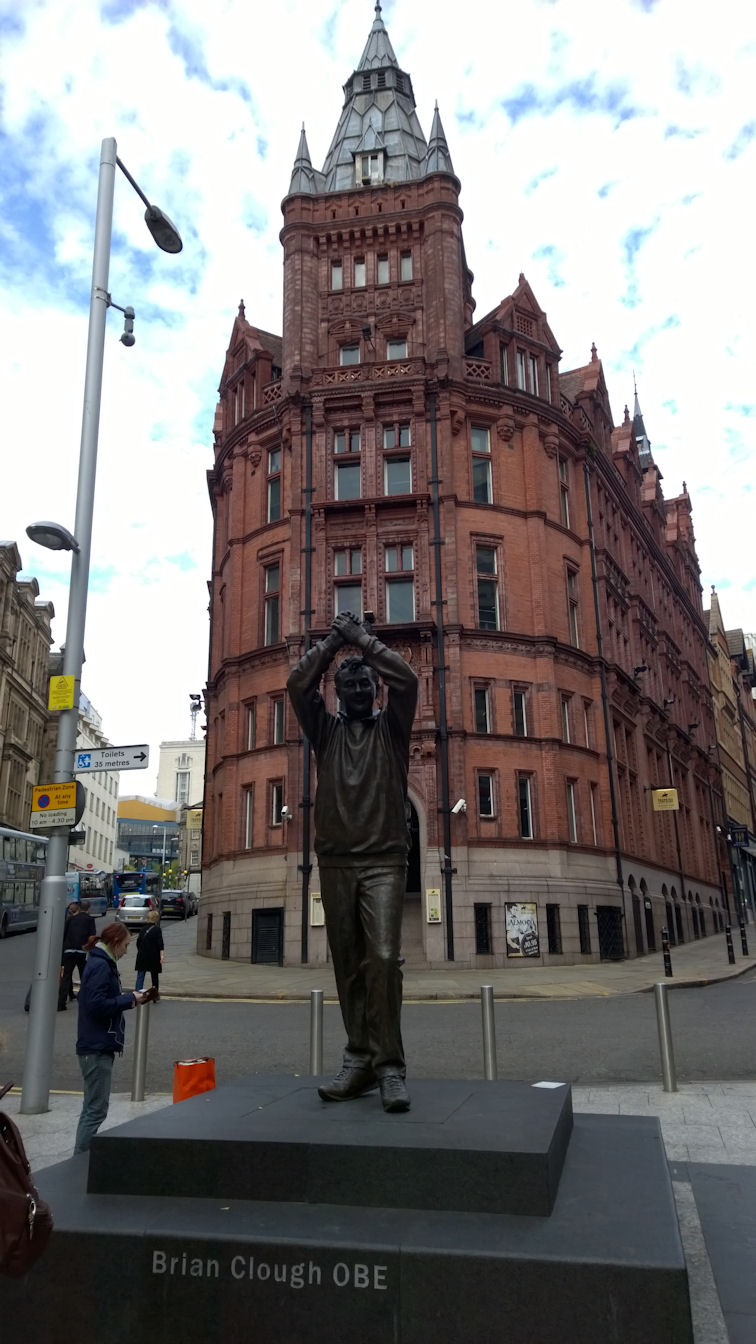 Statue of Brian Clough OBE, Nottingham, Nottinghamshire