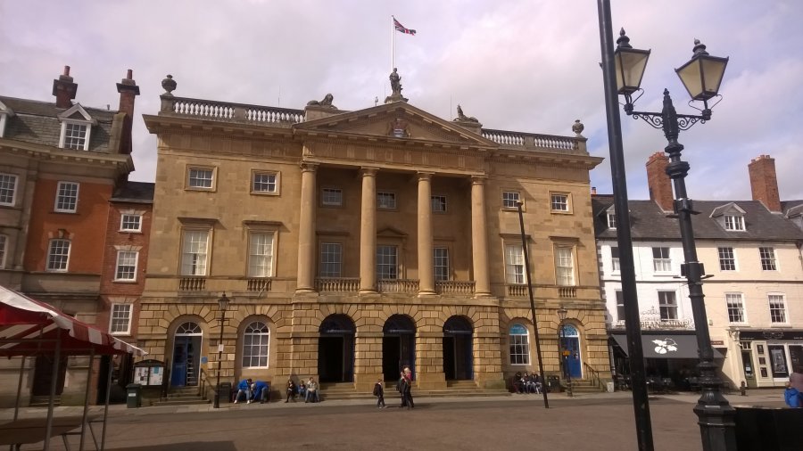 Newark Town Hall on the Market Square, Nottinghamshire