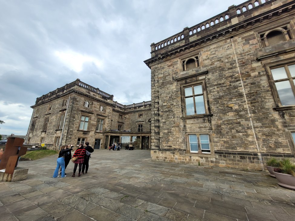 Entrance to the Galleries, Nottingham Castle, Nottinghamshire
