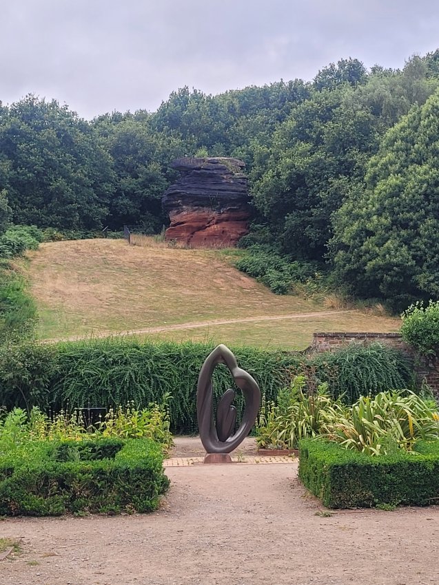 Bramcote Hills Walled Garden and the Hemlock Stone, Nottinghamshire