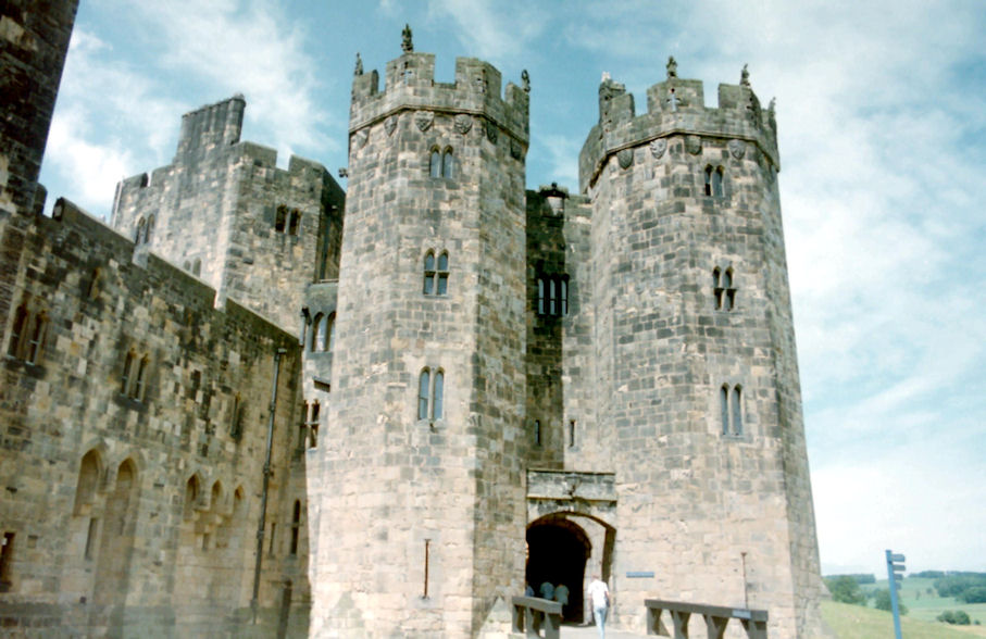 Gatehouse at Alnwick Castle, Northumberland