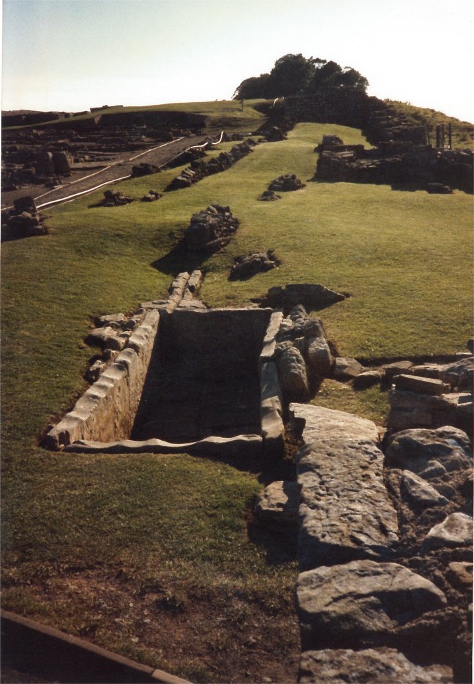 Hadrian's Wall Fort, Northumberland