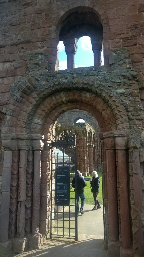 Gateway to Lindisfarne Priory, Northumberland